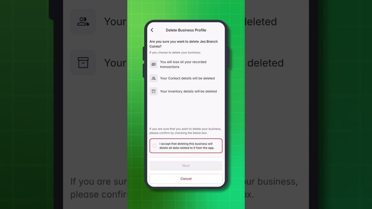 How to Delete Business Profile?