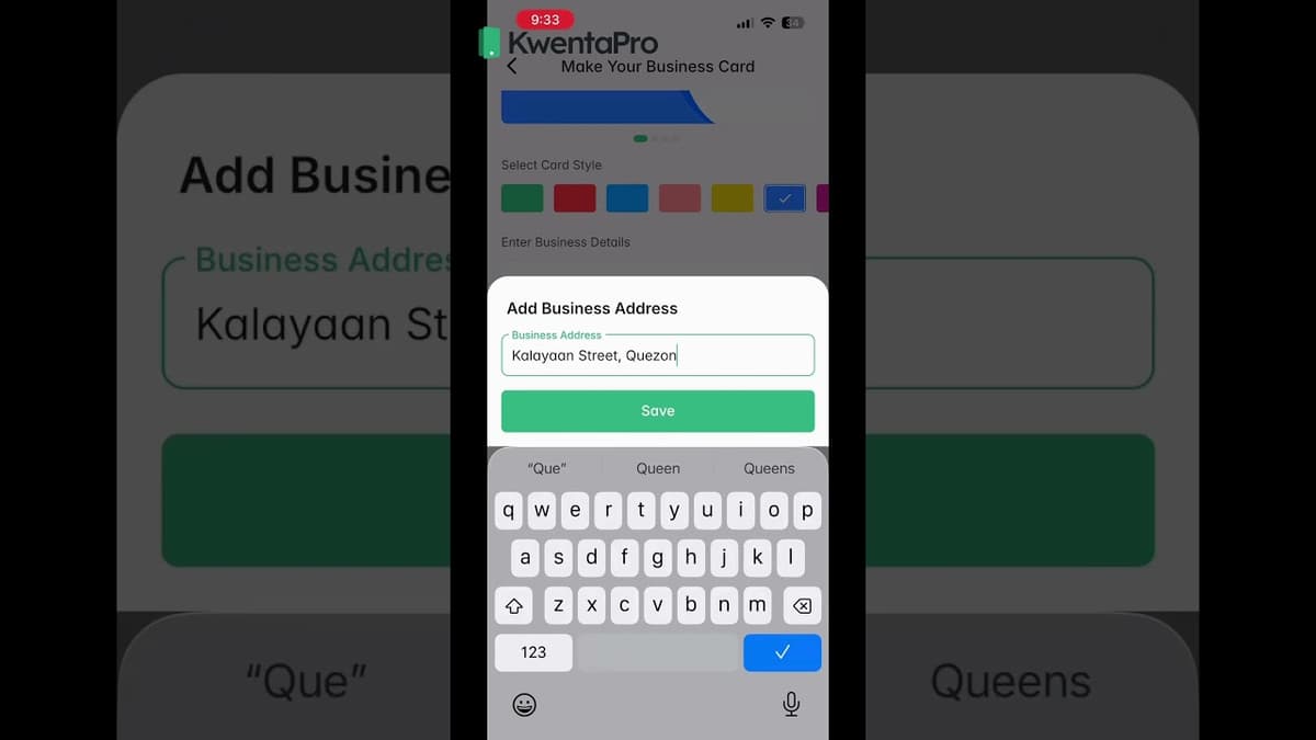 How to create your business card?